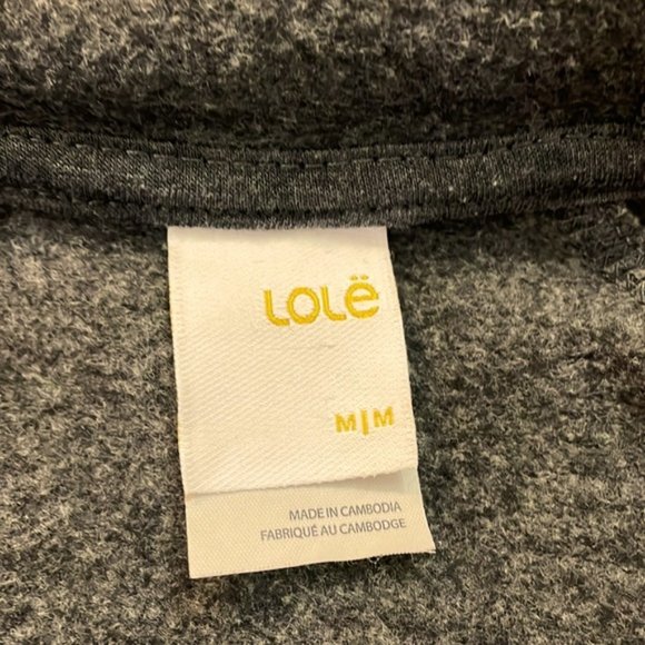LoLe Size M Dark Grey Hoodie - Picture 6 of 8